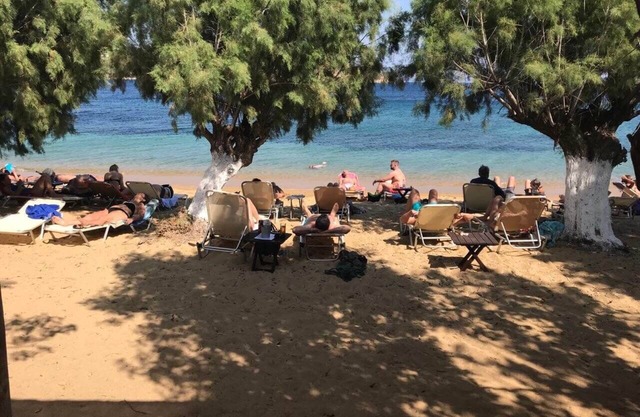 Vassilia on the beach Serifos