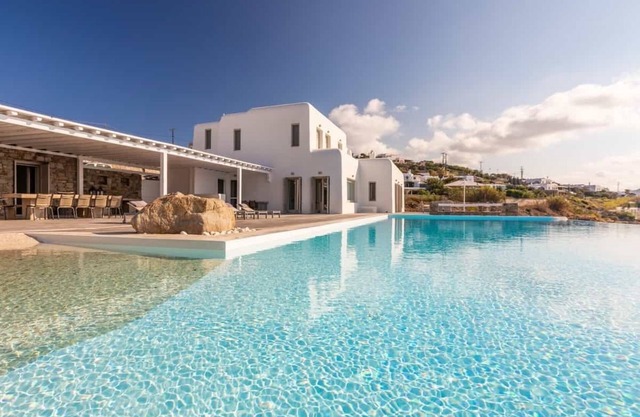 Villa Aliki 10 bedrooms seafront villa