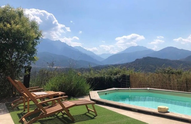 Villa Asphodèle - New semi-sunken swimming pool, quiet and valley view