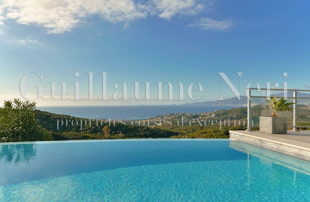 Villa AURORE-5 rooms with swimming pool and panoramic sea view