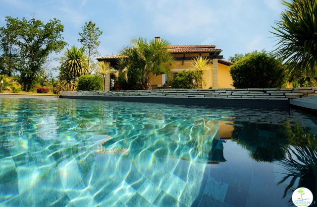 Villa avec Piscine Parentis en Born 13 personnes