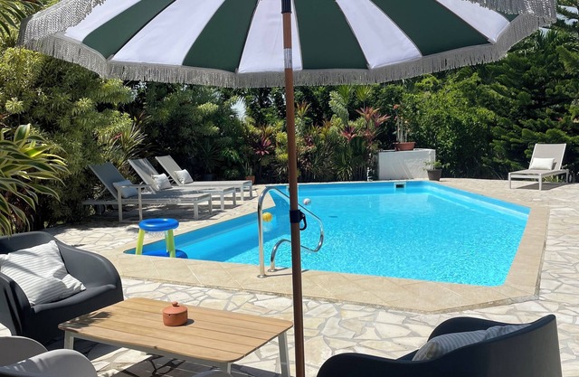 Villa Avec Piscine Privée, Centre Guadeloupe! 5 Chambres 4 Salles de Bain