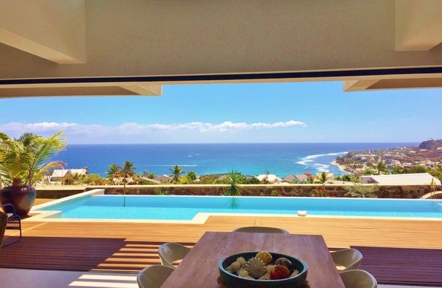 *VILLA BEL HORIZON* - ocean view swimming pool jacuzzi