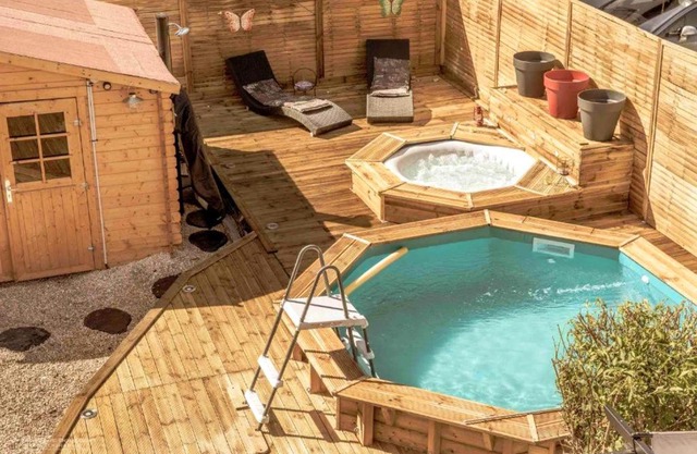 Villa de 2 chambres avec piscine privee sauna et jardin clos a Audincourt