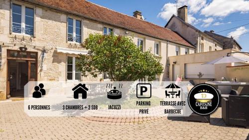 Villa des Lilas - Champagne & SPA - 6 pers