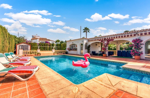 Villa 'El Horreo Xabia' with Mountain Views, Wi-Fi, and Air Conditioning