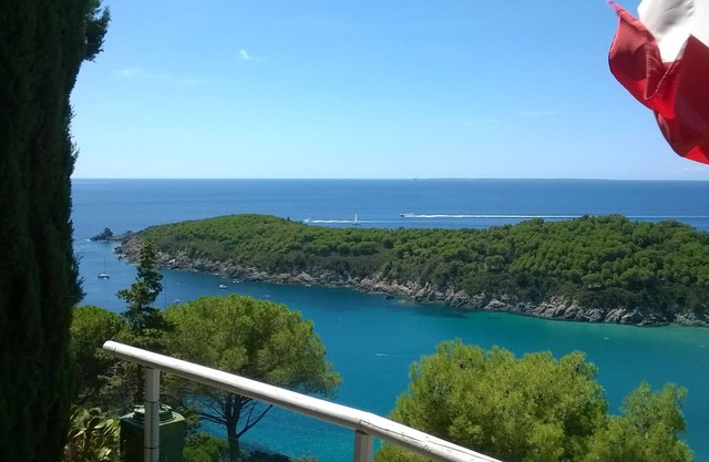 Villa in Fetovaia at 200 mt from beach , big garden , beautiful sea view