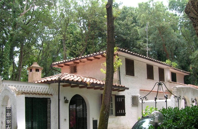 villa in the circeo national park