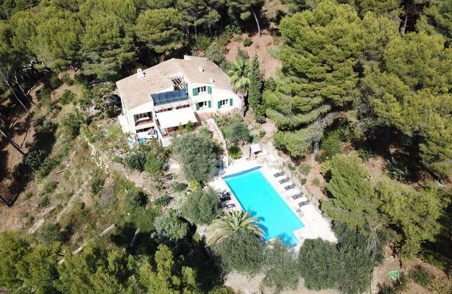 * VILLA LENTIS Magnificent Villa Classified Sea View Large Heated Pool (Hills of Nice) *