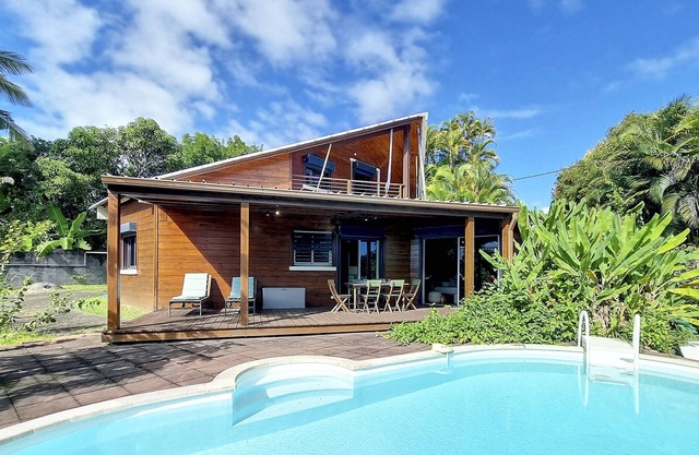 Villa Marine***, 160 m2 with swimming pool in Saint-Benoît