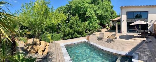 Villa moderne en campagne avec piscine