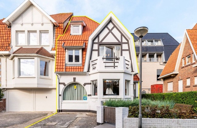 Villa near De Panne Beach with Sea Views