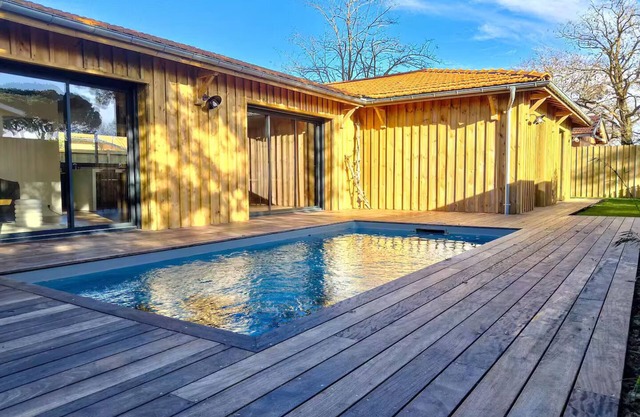 Villa "Onébien" 1/8 pers, heated pool.