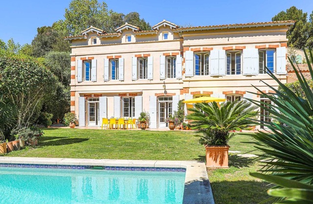 Villa Oréades - 5 ch clim piscine sauna parking