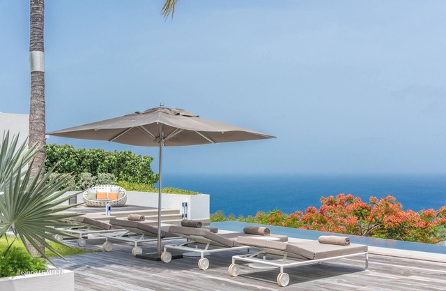 Villa Palm Springs | Ocean View - Located in Tropical Gouverneur with Private Pool
