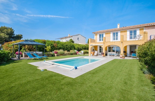 Villa 'Privée Avec Piscine' with Sea View, Private Pool and Wi-Fi