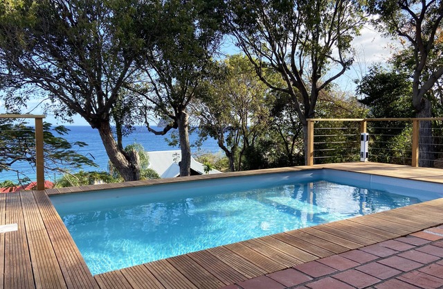 Villa Rental F4 - Stunning sea view - 300 M De La Plage - Calm Environment