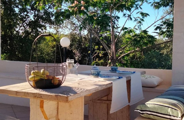 Villa Serena, between Ostuni and the sea, comfy accommodation amid olive trees.