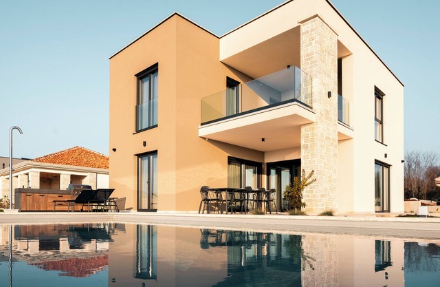 Villa SUN Villa with pool and sea view