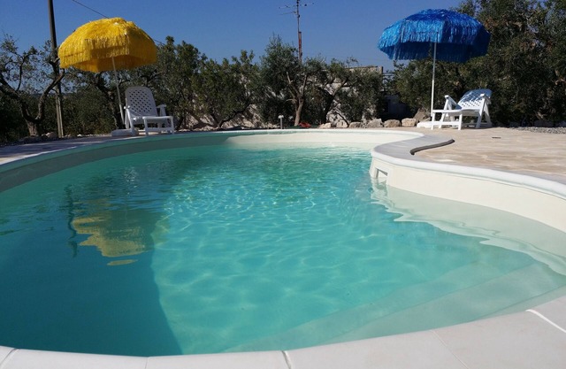 "VILLA TINA" - VILLA AND TRULLI AMONG ALMOND AND OLIVE TREES - SWIMMING POOL - CONVENIENT TO SERVICES