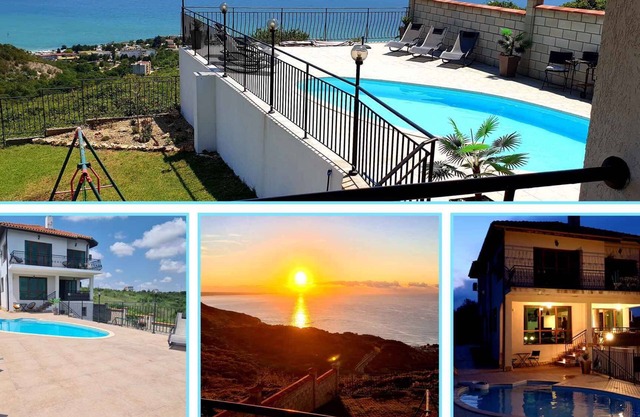 Villa with 360` panoramic views
