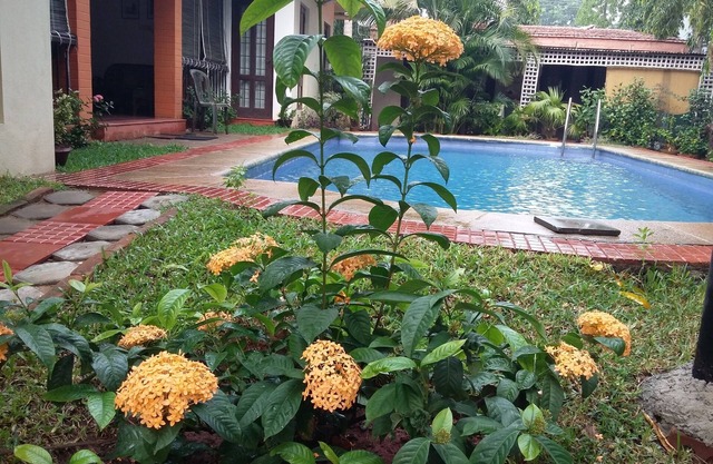 Villa with a private swimming pool.