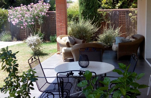 Villa with garden and pool