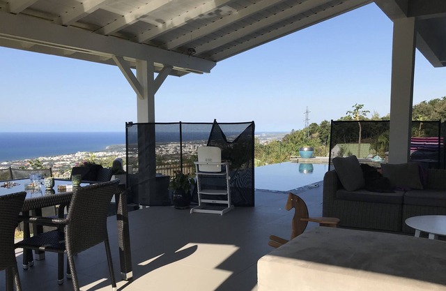 Villa with pool and magnificent panoramic view