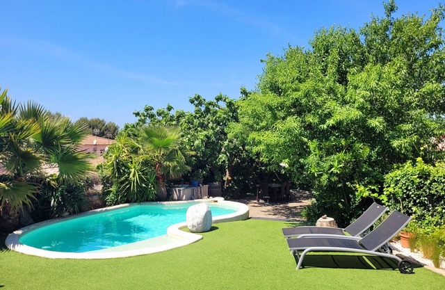 Villa with pool & garden near Montpellier