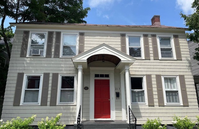 Walk to all in this 5-bedroom house in charming Saratoga Springs with AC, WiFi!