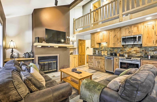 Walk to Grand Lake: Riverfront Gem w/Fireplace!