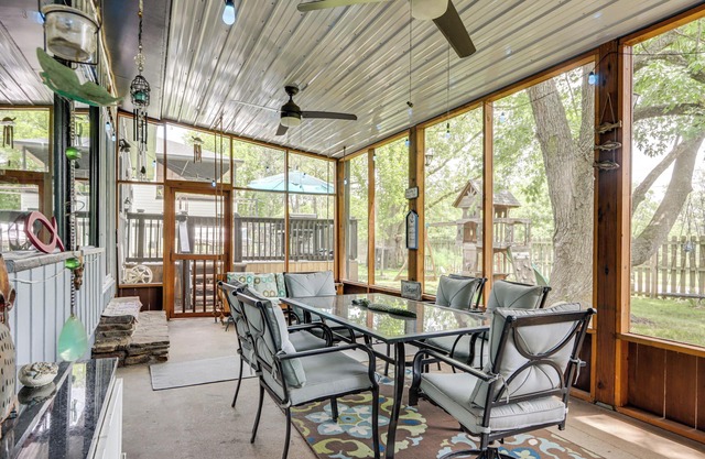 Walk to Lake Fayetteville: Family Retreat w/Deck