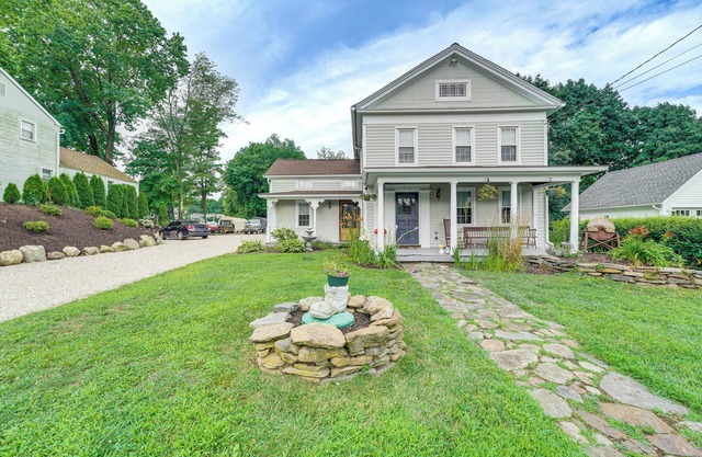 Walk to Memorial Park: Pet-Friendly Bethlehem Home