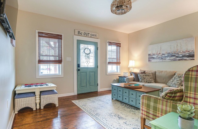 Walk to Town & River: Charming Home in North East!