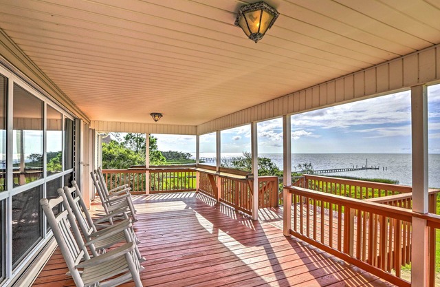 Waterfront Gulf Coast Getaway w/Boat Dock!