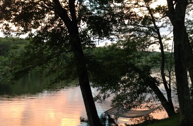 Waterfront modern summer oasis under 2 hours from NYC! Swim from our dock!