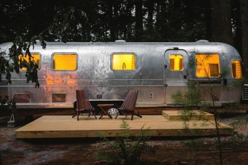 Waterfront, Pet Friendly Airstream near Lake George in the Adirondack, New York