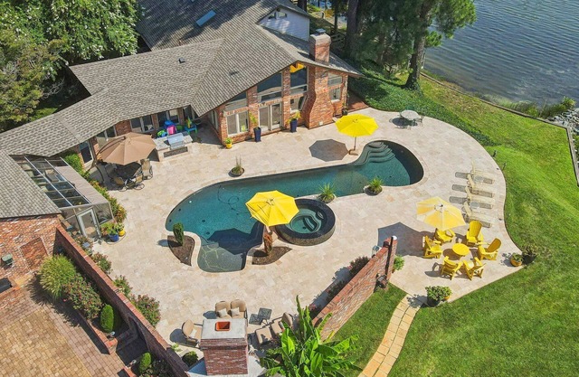 Waterfront Retreat with Pool, Dock & Creek Views