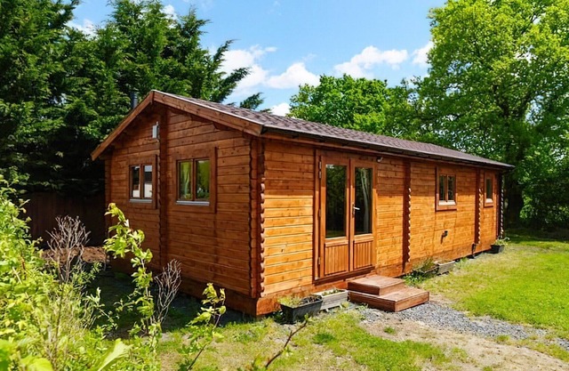 We adore the peaceful rural setting of this cosy lodge, with a great village inn just 1 mile away.