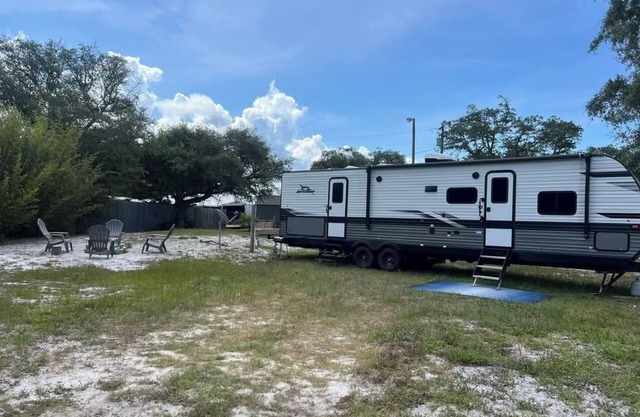 Welcome to All Gussied Up, Glamping at the Gulf.