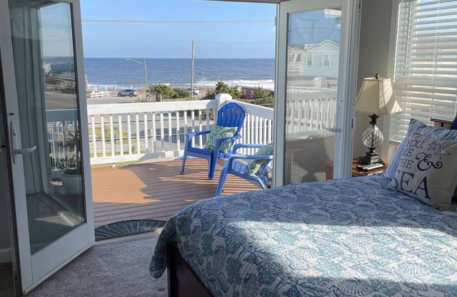 Welcome to “Happy Ours” with Ocean Views & just 120 steps to the Beach!