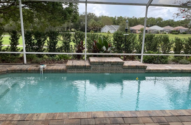 Welcome to Luxury Living in The Villages! Private Pool & Golf Course View