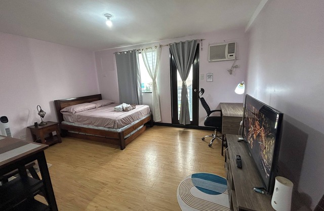 Welcome to Solstay, a get go place to stay Cozy 1-bedroom condo near Alabang