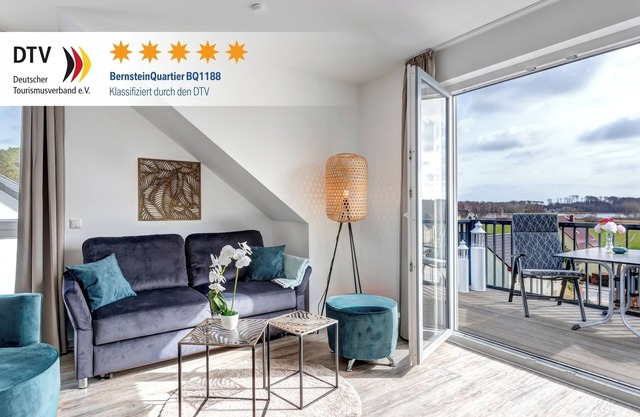 Welcome to the vacation apartment BQ 1188 in the Bernsteinquartier in Kölpinsee!