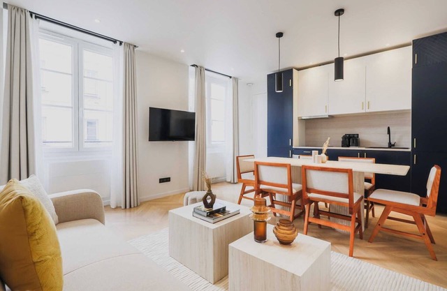 Welcoming 2BR/6P Apartment - Roquette