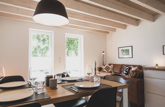 Wellness für die Seele in der Schönen Fewo Geertje im Gulfhof Boomgaarden mit Traumhaften Obstgarten