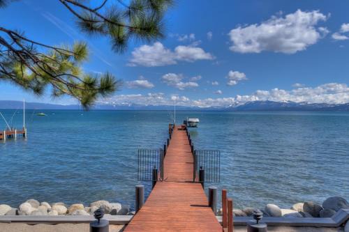 Whispering Pines by Tahoe Getaways - Lakefront w Private Pier, Buoy w Pool Table & Fireplace
