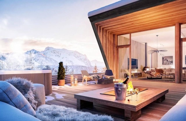 Wifi, 100m from ski slopes, sauna, hammam, parking, tv, ski locker, 36-44m², Peisey-Vallandry