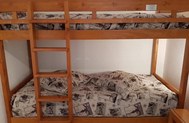 Wifi, 200m from ski slopes, 9th floor, view ski slopes, balcony, tv, 45m², Les Arcs