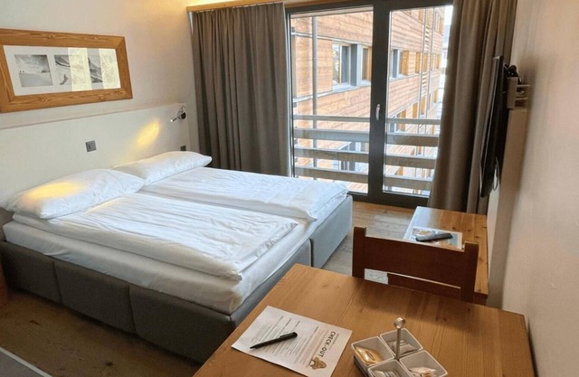 Wifi, ski-in/ski-out & foot of the slopes, sauna, hammam, tv, ski locker, 22m², Vercorin